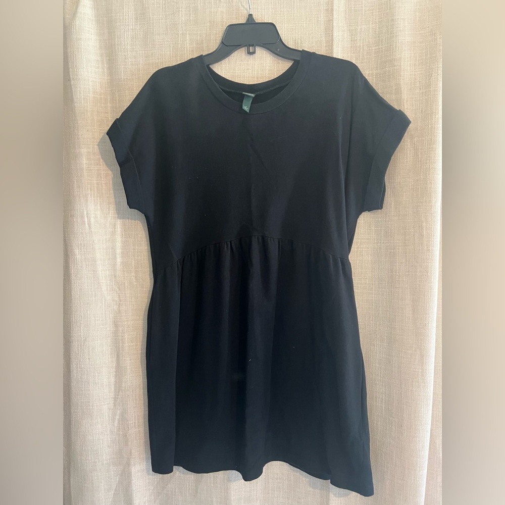 Wild Fable babydoll Black Mini Dress